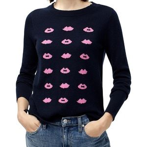 J. Crew 100% Cashmere Layla Sweater, size Large NWT